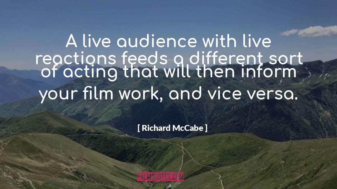 Mccabe quotes by Richard McCabe