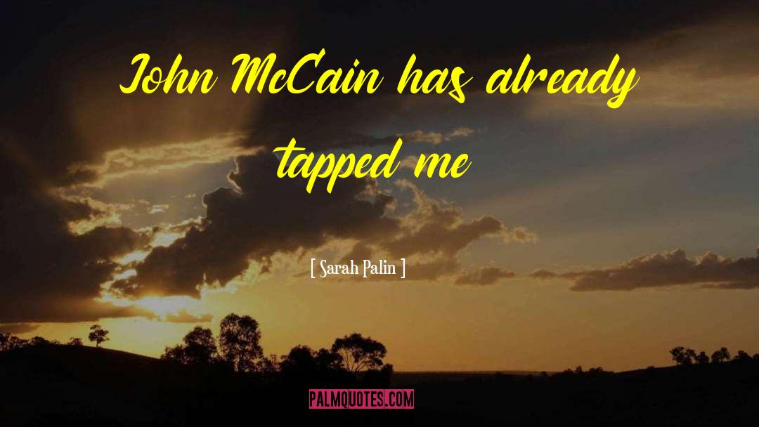 Mccain quotes by Sarah Palin