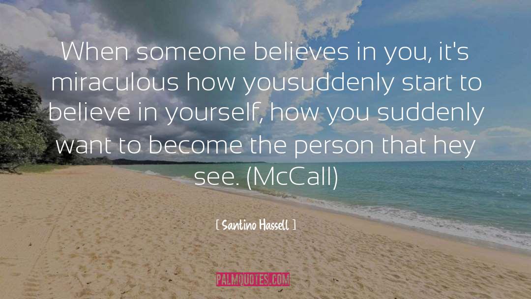 Mccall quotes by Santino Hassell