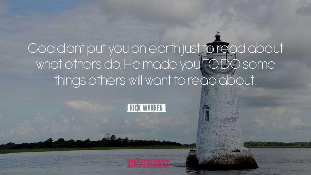 Mccarren Warren quotes by Rick Warren