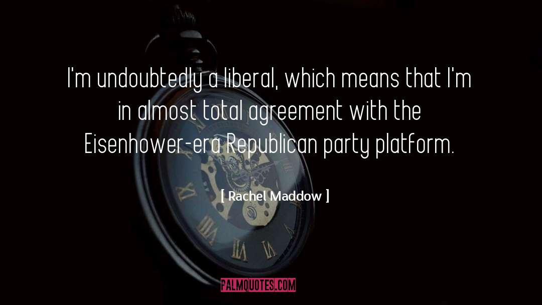 Mccratic Party quotes by Rachel Maddow