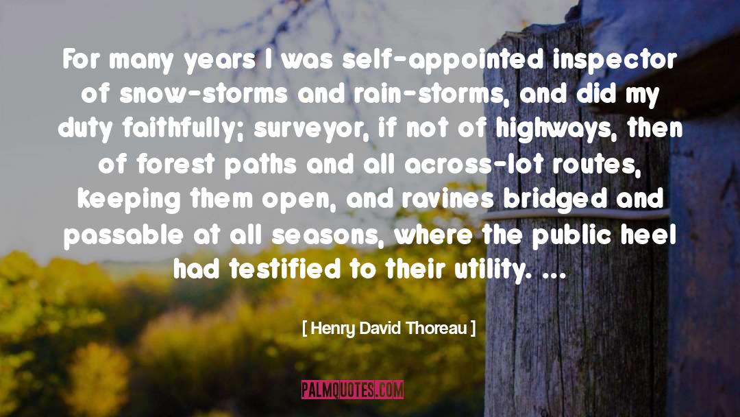 Mccreath Surveyor quotes by Henry David Thoreau