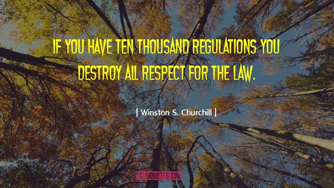 Mccreed S Law quotes by Winston S. Churchill