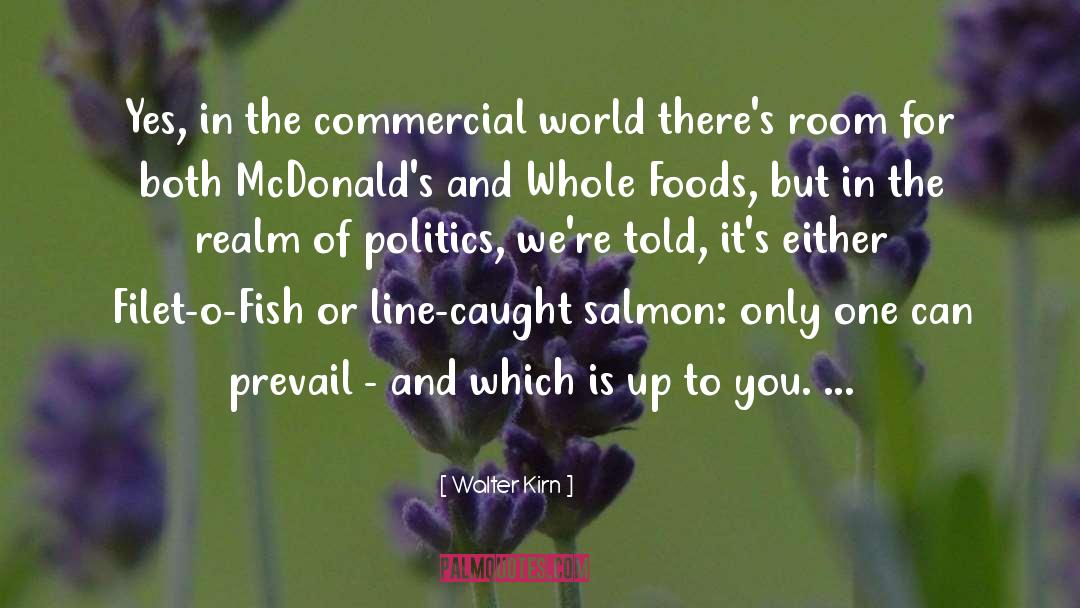 Mcdonalds quotes by Walter Kirn