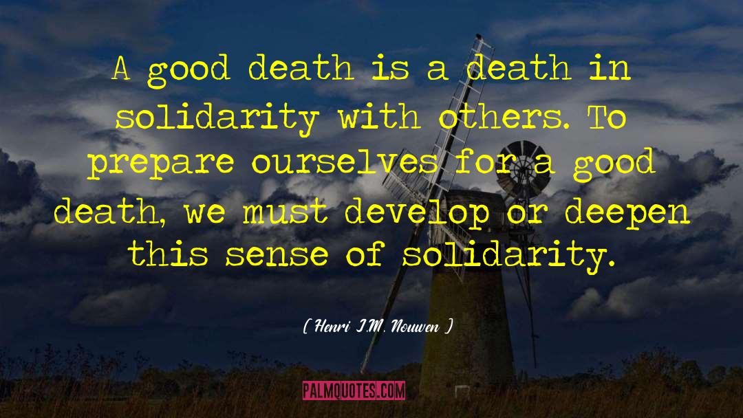 Mcglothen Death quotes by Henri J.M. Nouwen