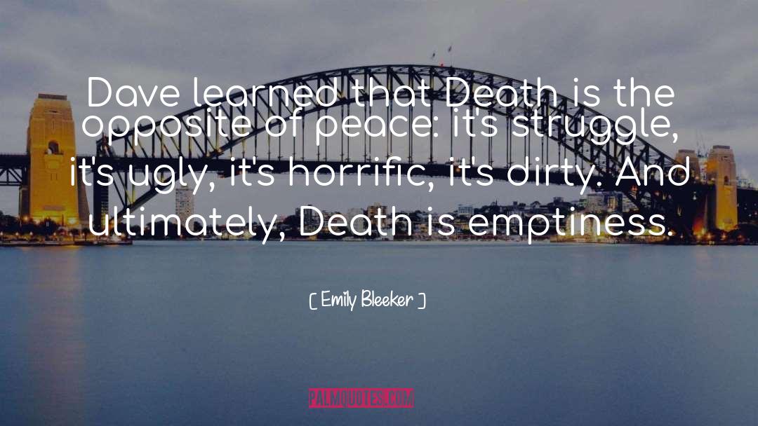 Mcglothen Death quotes by Emily Bleeker