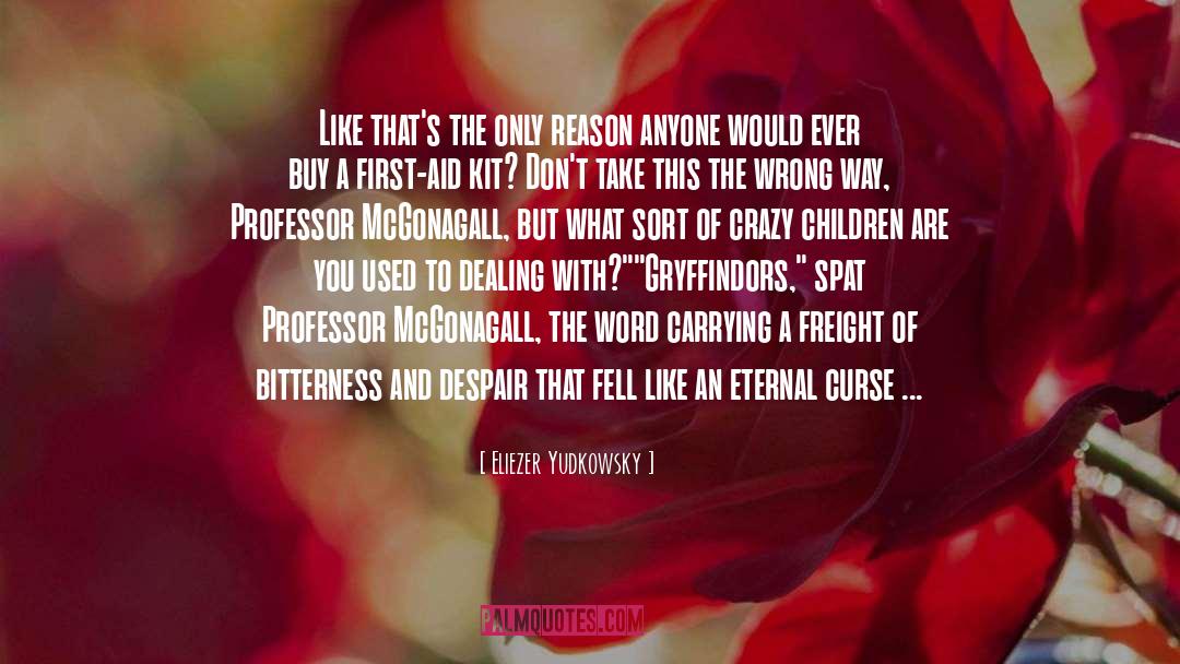 Mcgonagall quotes by Eliezer Yudkowsky