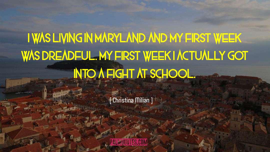 Mckerrow School quotes by Christina Milian