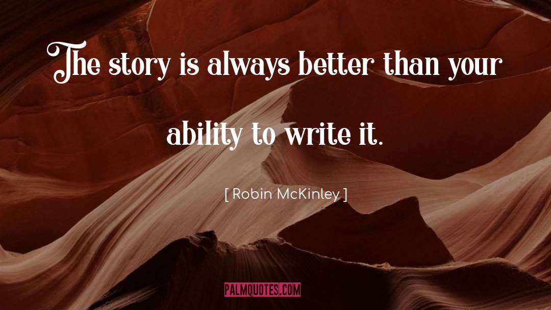 Mckinley quotes by Robin McKinley