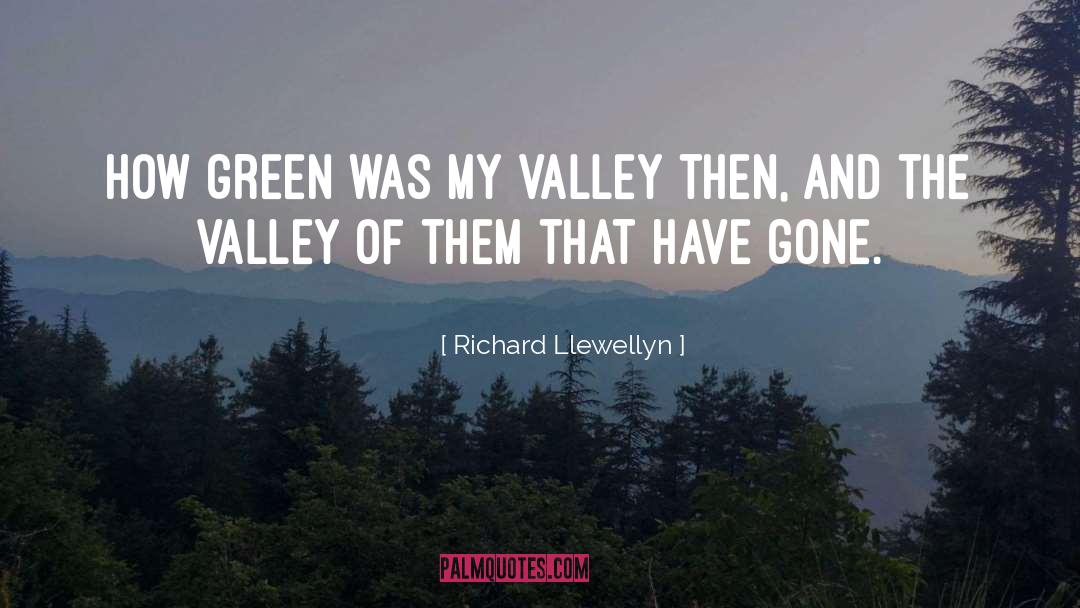 Mcleggan Valley quotes by Richard Llewellyn