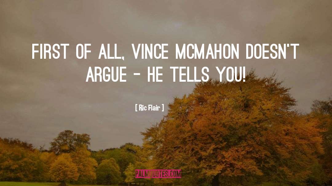 Mcmahon quotes by Ric Flair