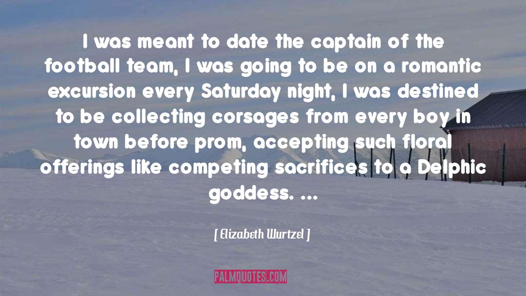 Mcquirter Saturday quotes by Elizabeth Wurtzel