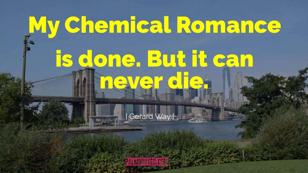 Mcr quotes by Gerard Way