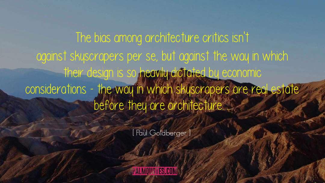 Mcritchie Design quotes by Paul Goldberger