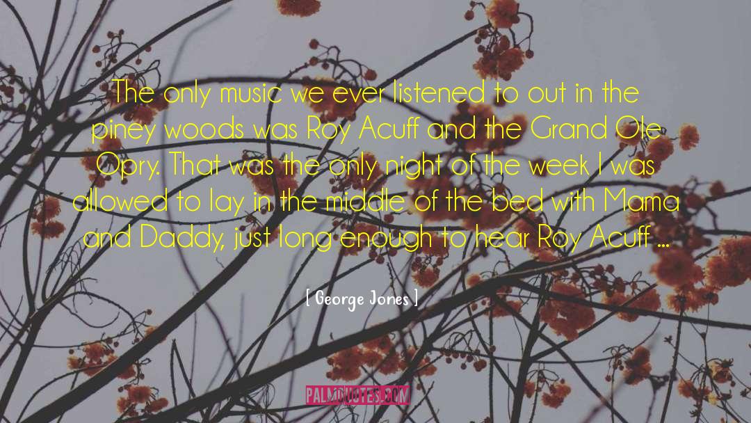 Mdha Grand quotes by George Jones