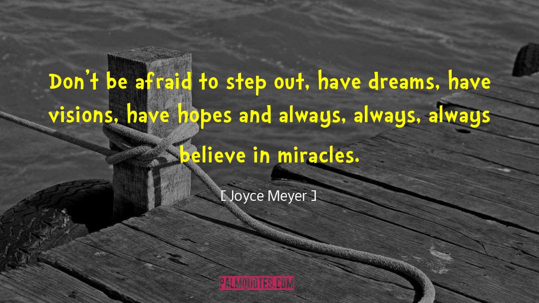 Me Believe In Me quotes by Joyce Meyer