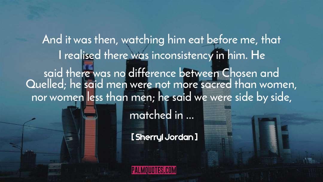Me First quotes by Sherryl Jordan
