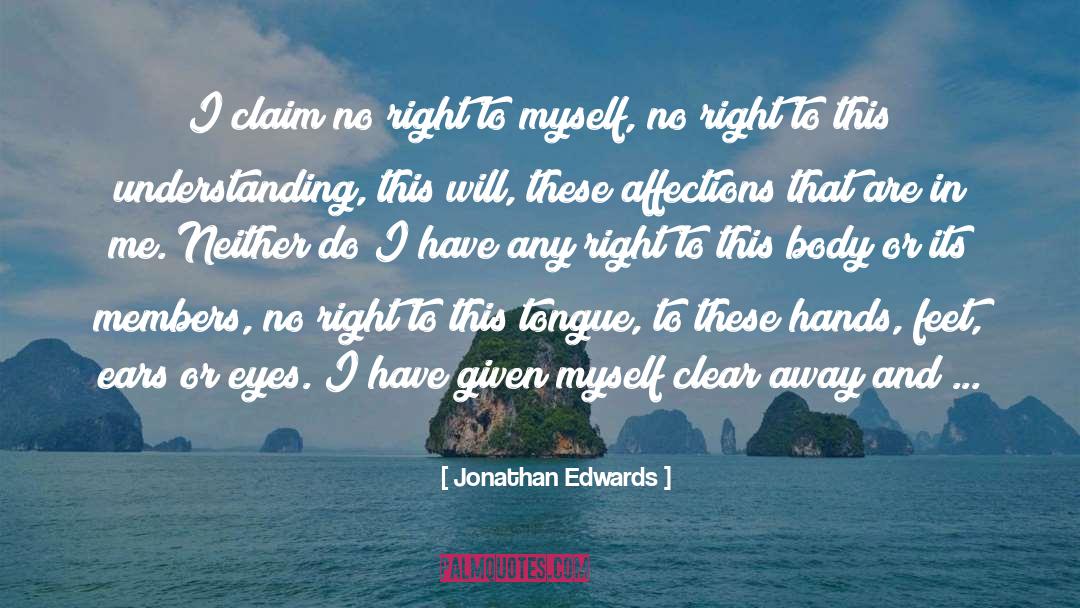 Me Neither quotes by Jonathan Edwards