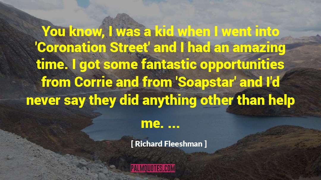 Me Time quotes by Richard Fleeshman