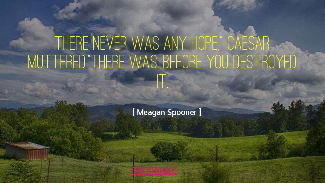 Meagan Spooner quotes by Meagan Spooner