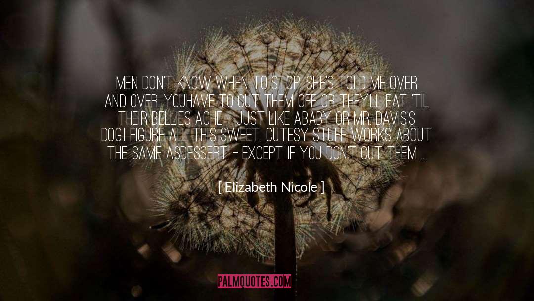 Meal Ticket quotes by Elizabeth Nicole