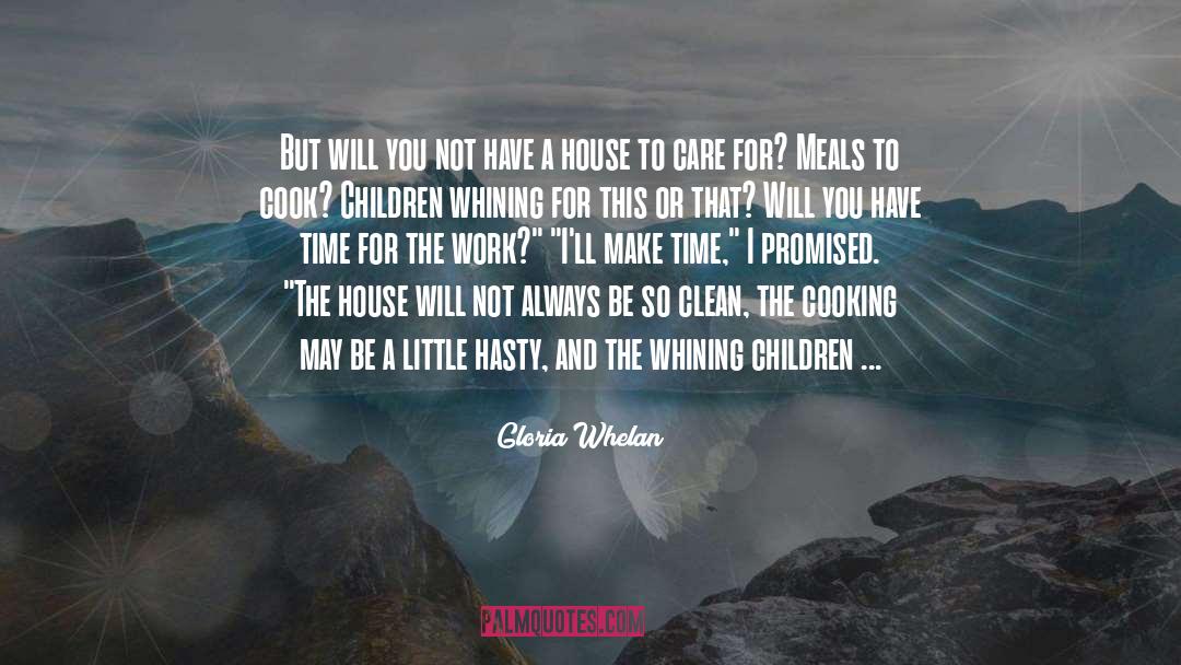 Meals Mealtimes quotes by Gloria Whelan
