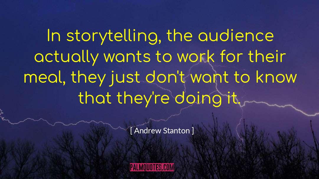 Meals Mealtimes quotes by Andrew Stanton