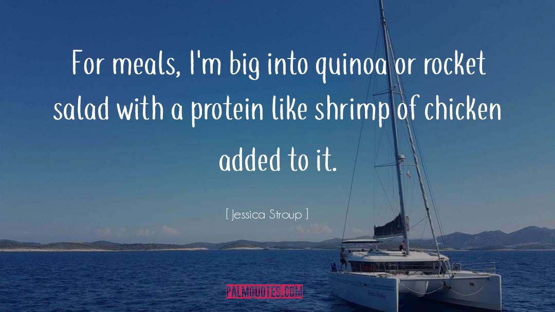 Meals quotes by Jessica Stroup