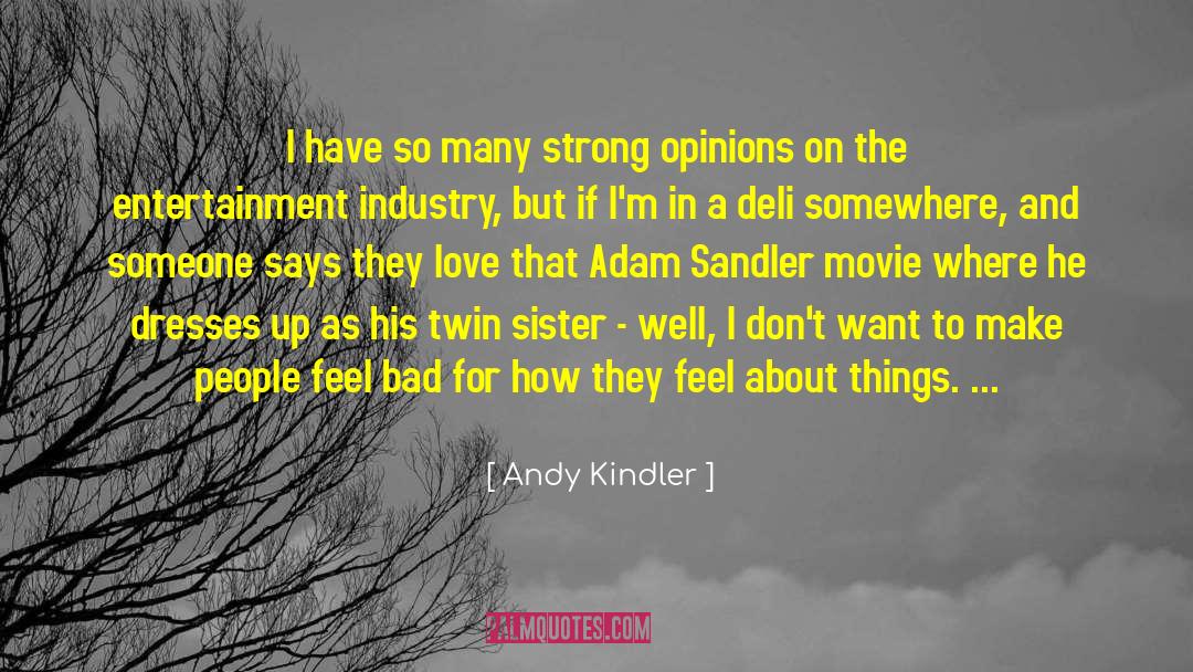 Mean Love quotes by Andy Kindler