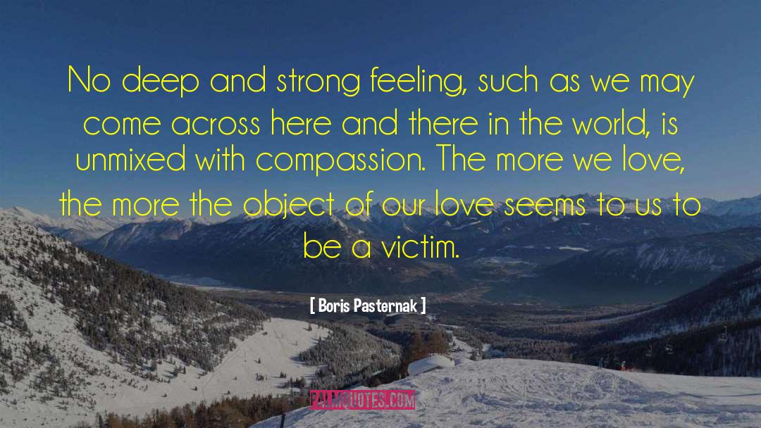 Mean Love quotes by Boris Pasternak