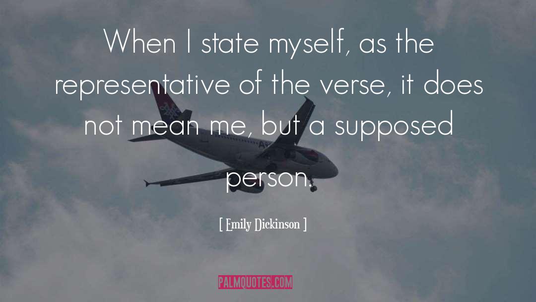 Mean Person Quote quotes by Emily Dickinson