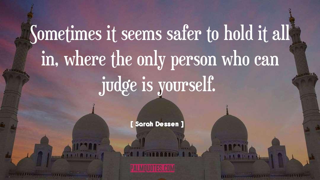 Mean Person quotes by Sarah Dessen