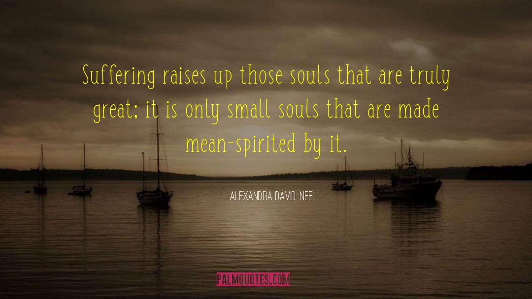 Mean Spirited quotes by Alexandra David-Neel