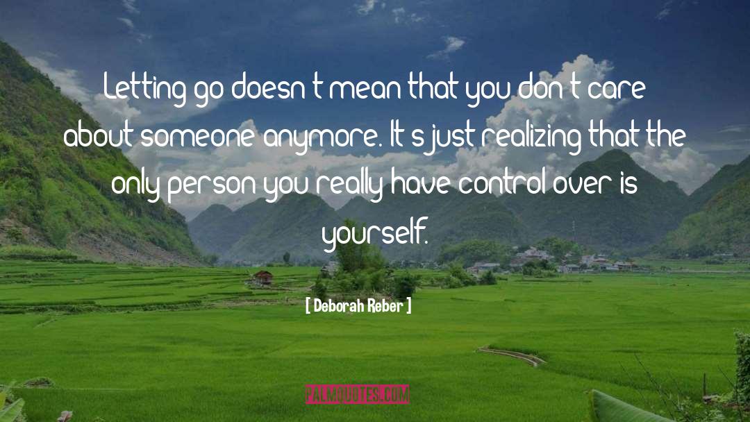 Mean Theatre quotes by Deborah Reber