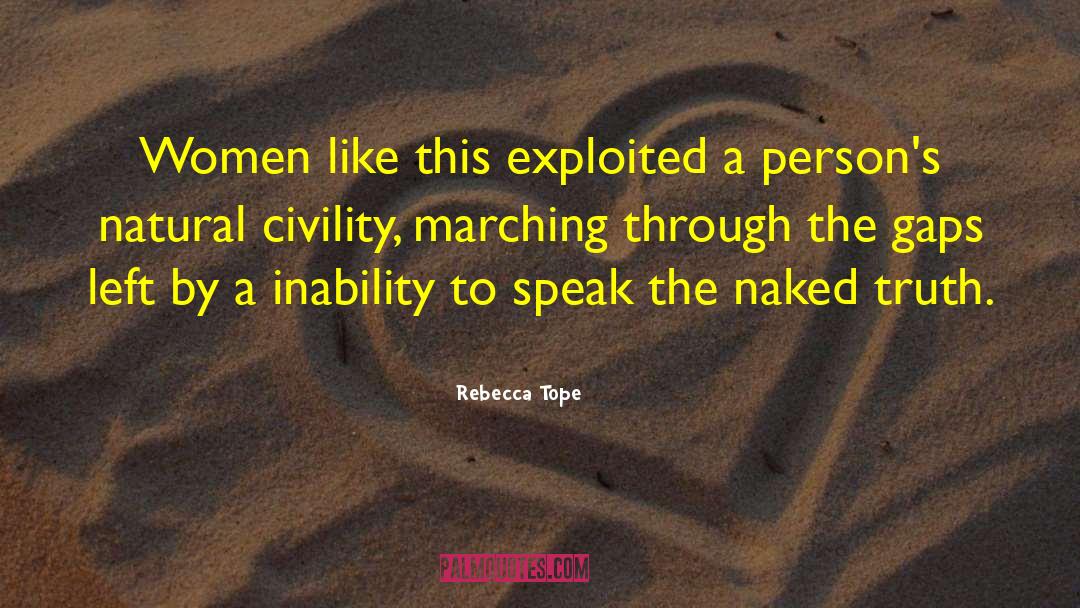Mean Women quotes by Rebecca Tope