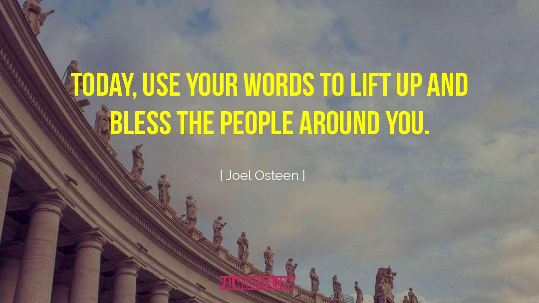 Mean Words quotes by Joel Osteen