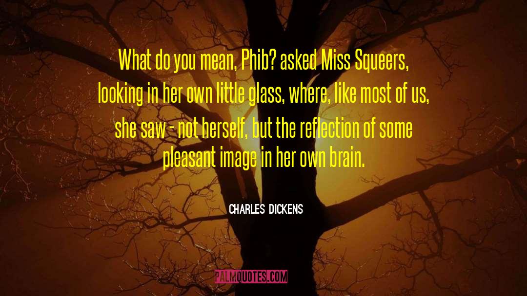 Mean Words quotes by Charles Dickens