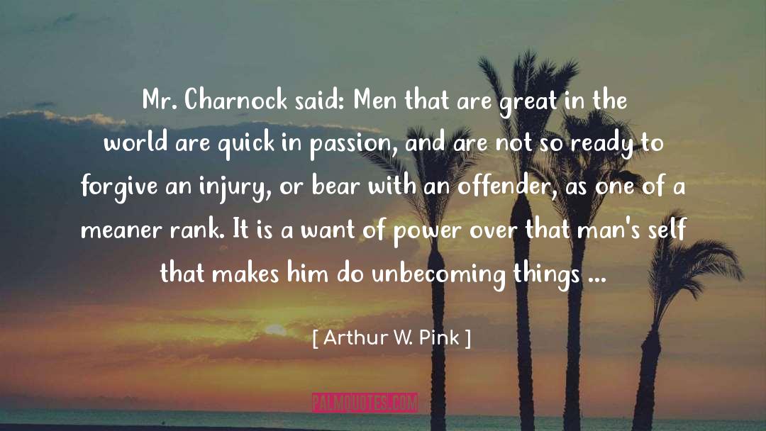 Meaner quotes by Arthur W. Pink