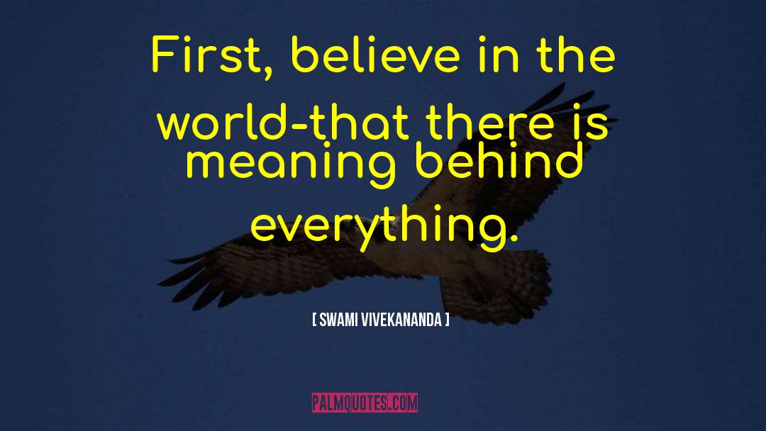 Meaning Behind Logo quotes by Swami Vivekananda
