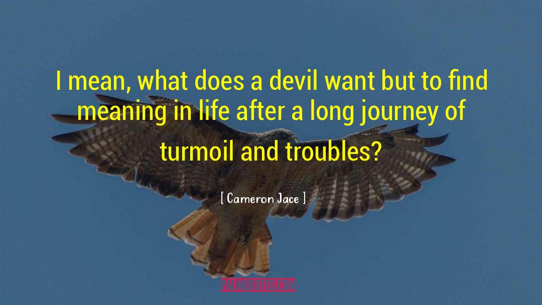 Meaning In Life quotes by Cameron Jace