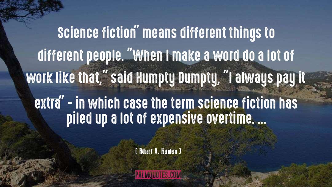 Meaning In Literature quotes by Robert A. Heinlein