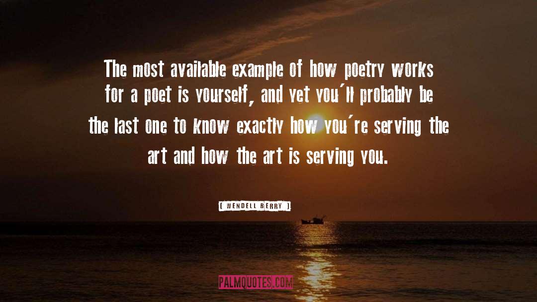 Meaning Of Art quotes by Wendell Berry