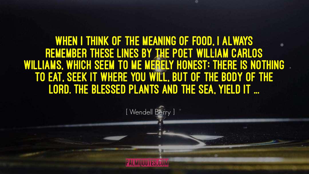 Meaning Of Bliss quotes by Wendell Berry