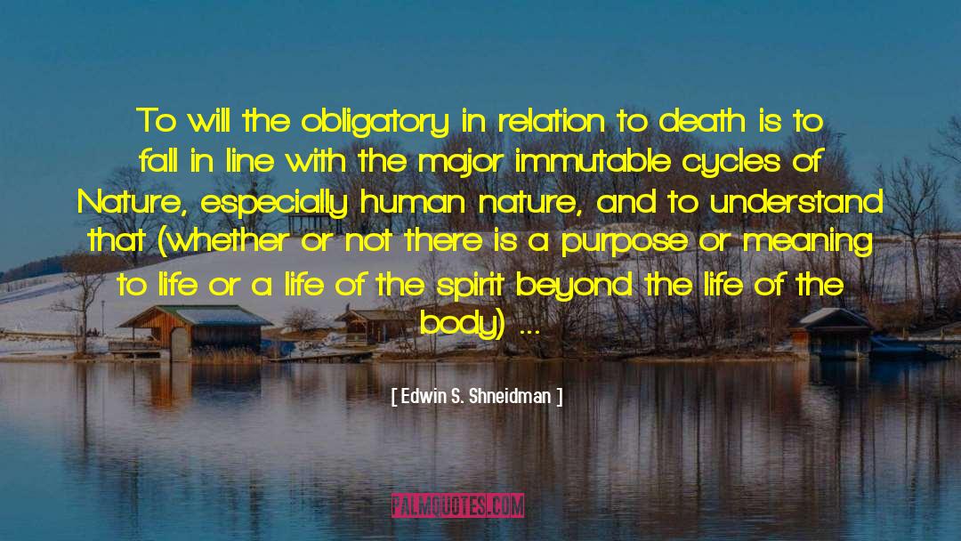 Meaning To Life quotes by Edwin S. Shneidman