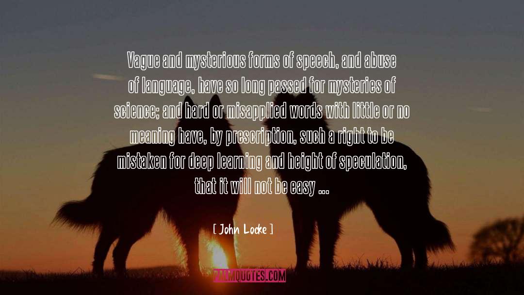 Meaning Words Eyes quotes by John Locke