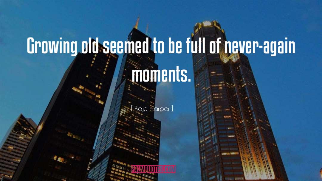 Meaningful Moments quotes by Kaje Harper