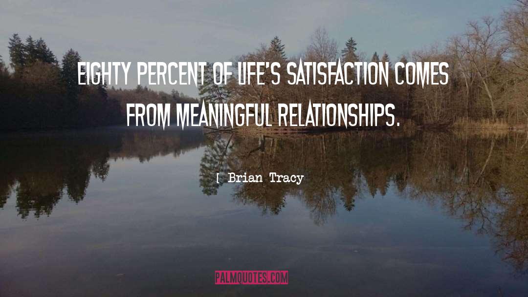 Meaningful Relationship quotes by Brian Tracy