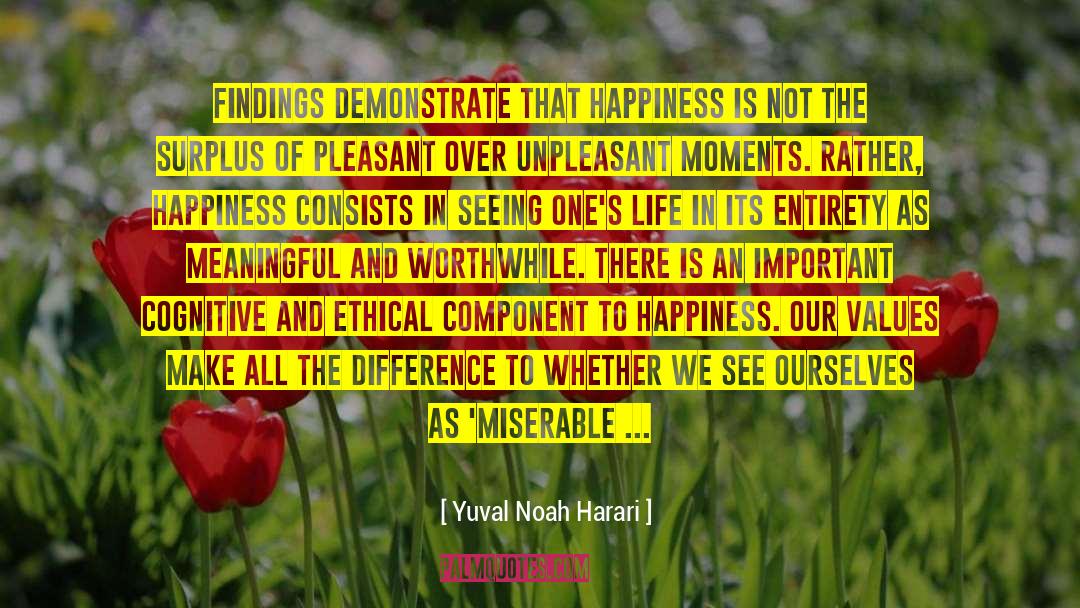 Meaningless Life quotes by Yuval Noah Harari