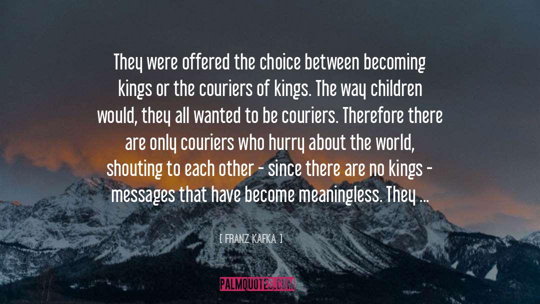 Meaningless quotes by Franz Kafka