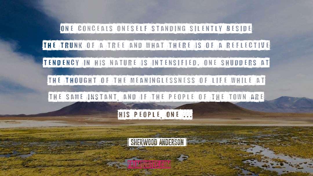 Meaninglessness Of Life quotes by Sherwood Anderson